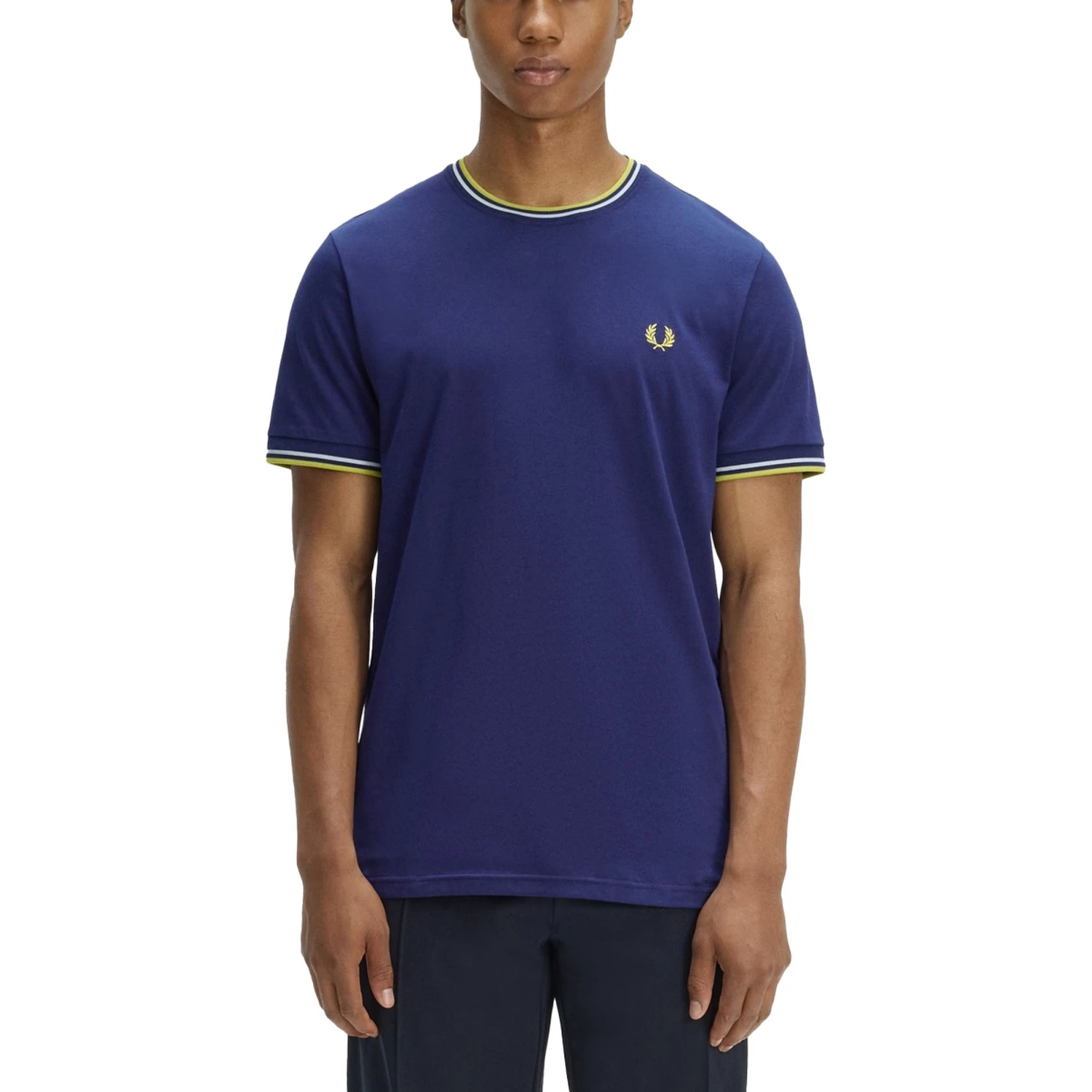 T-SHIRT CON DOPPIA RIGA