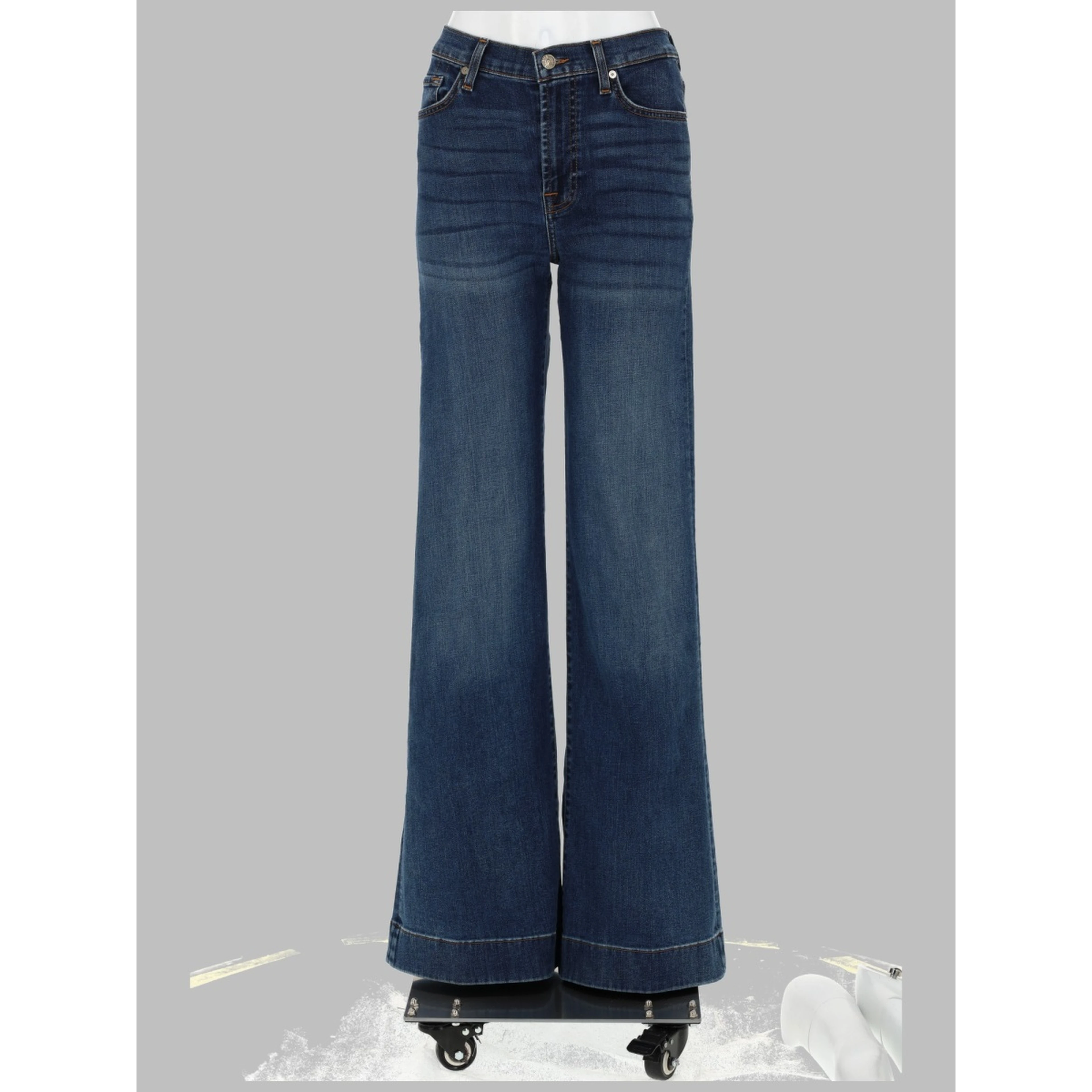 modern dojo flared jeans