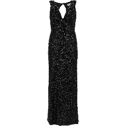 full sequin long dress