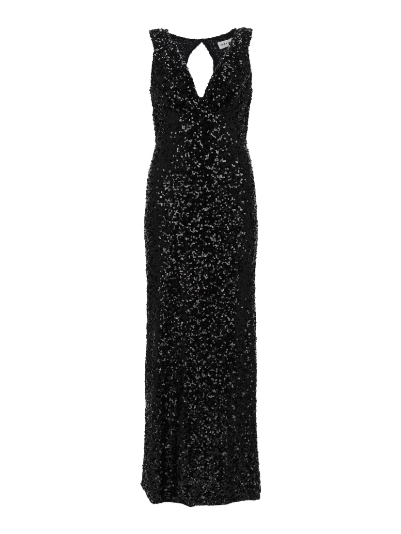 full sequin long dress