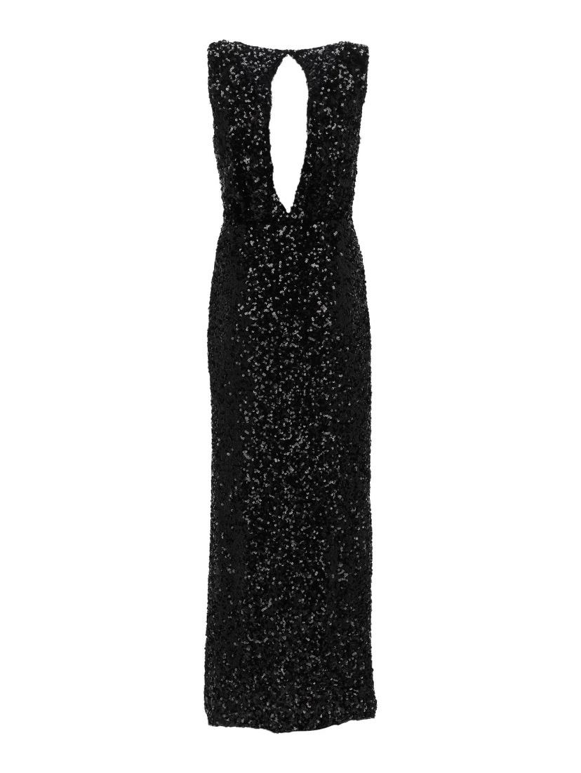 full sequin long dress