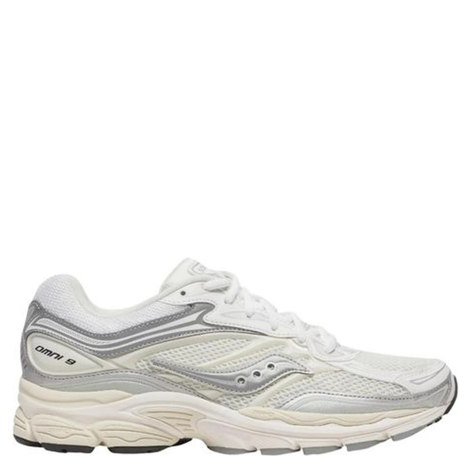Silver Synthetic Athletic Sneakers