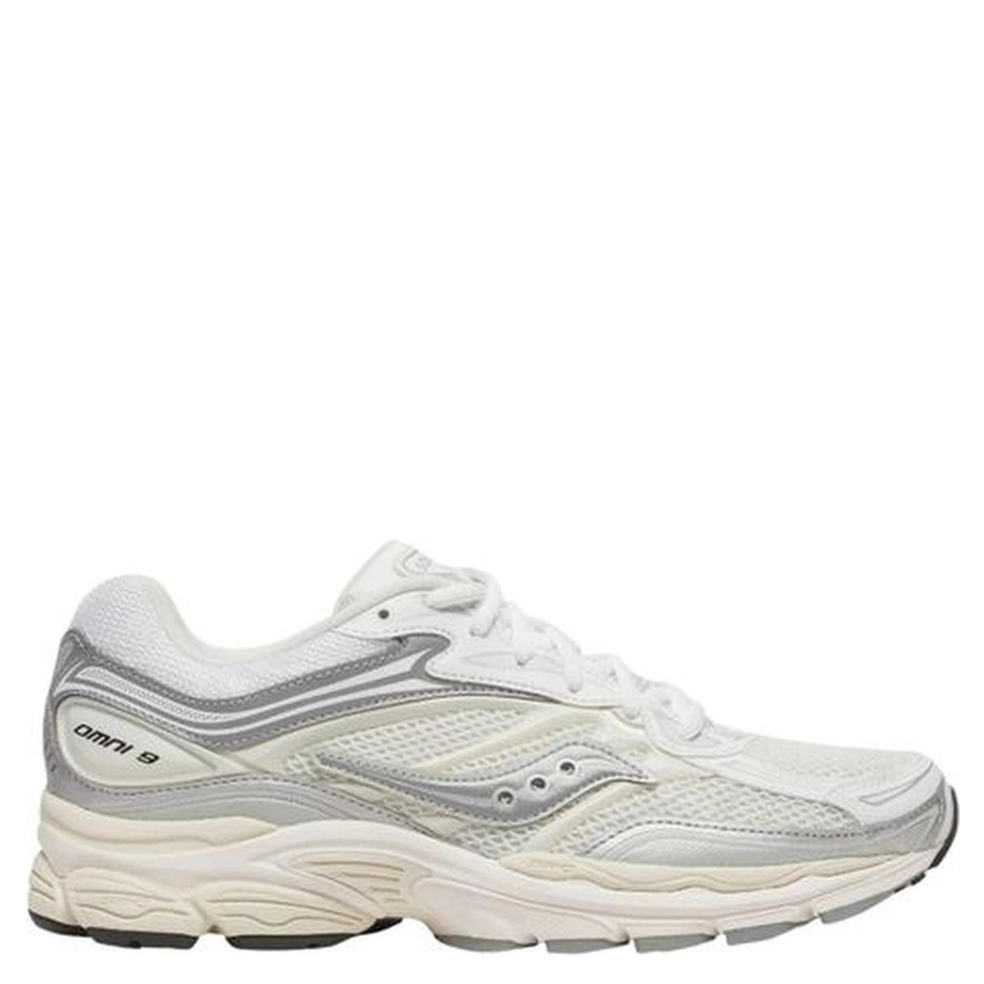 Silver Synthetic Athletic Sneakers