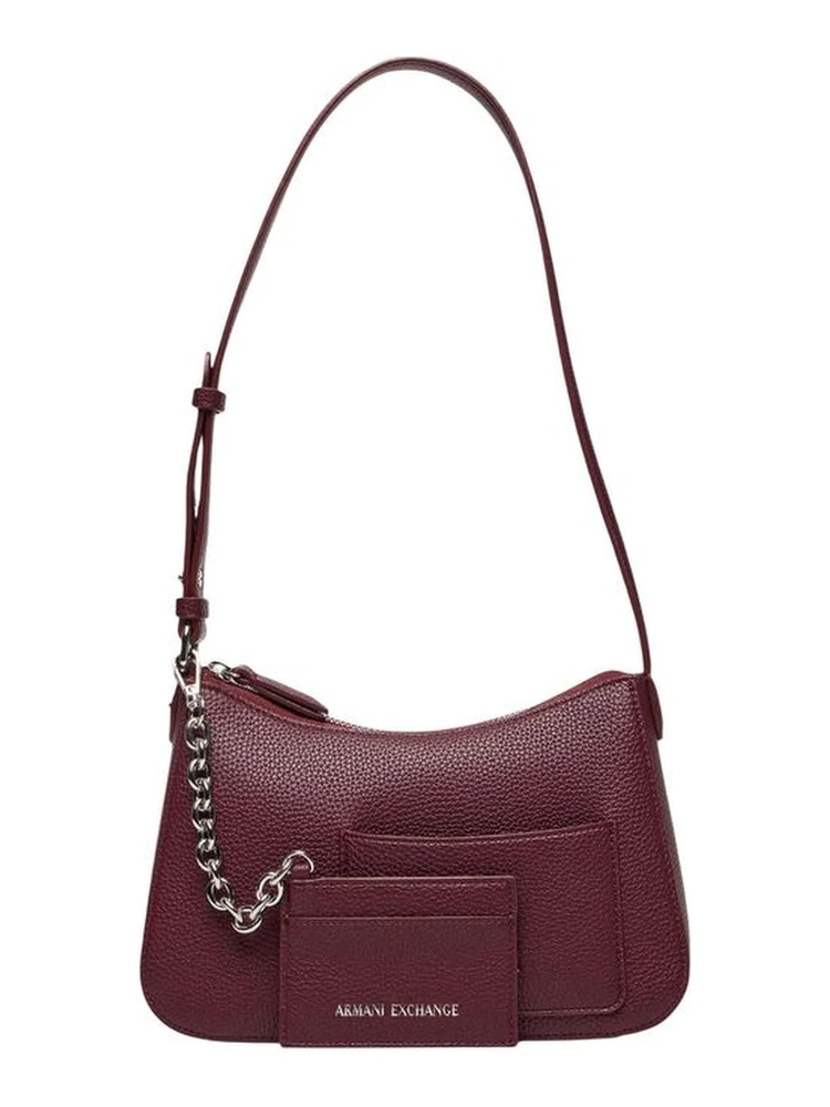 Bordeaux Polyester Handbag
