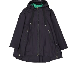Blue Cotton Shell Jacket