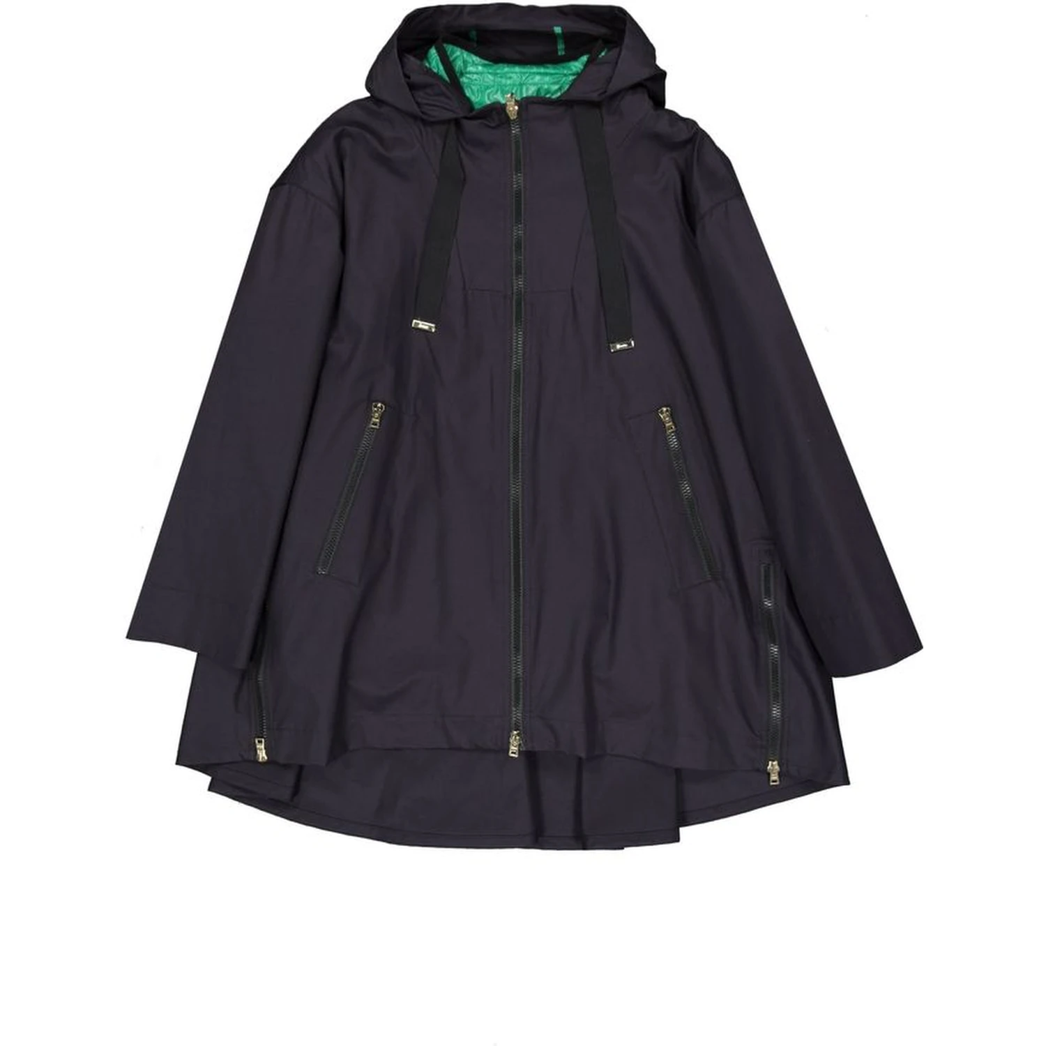 Blue Cotton Shell Jacket