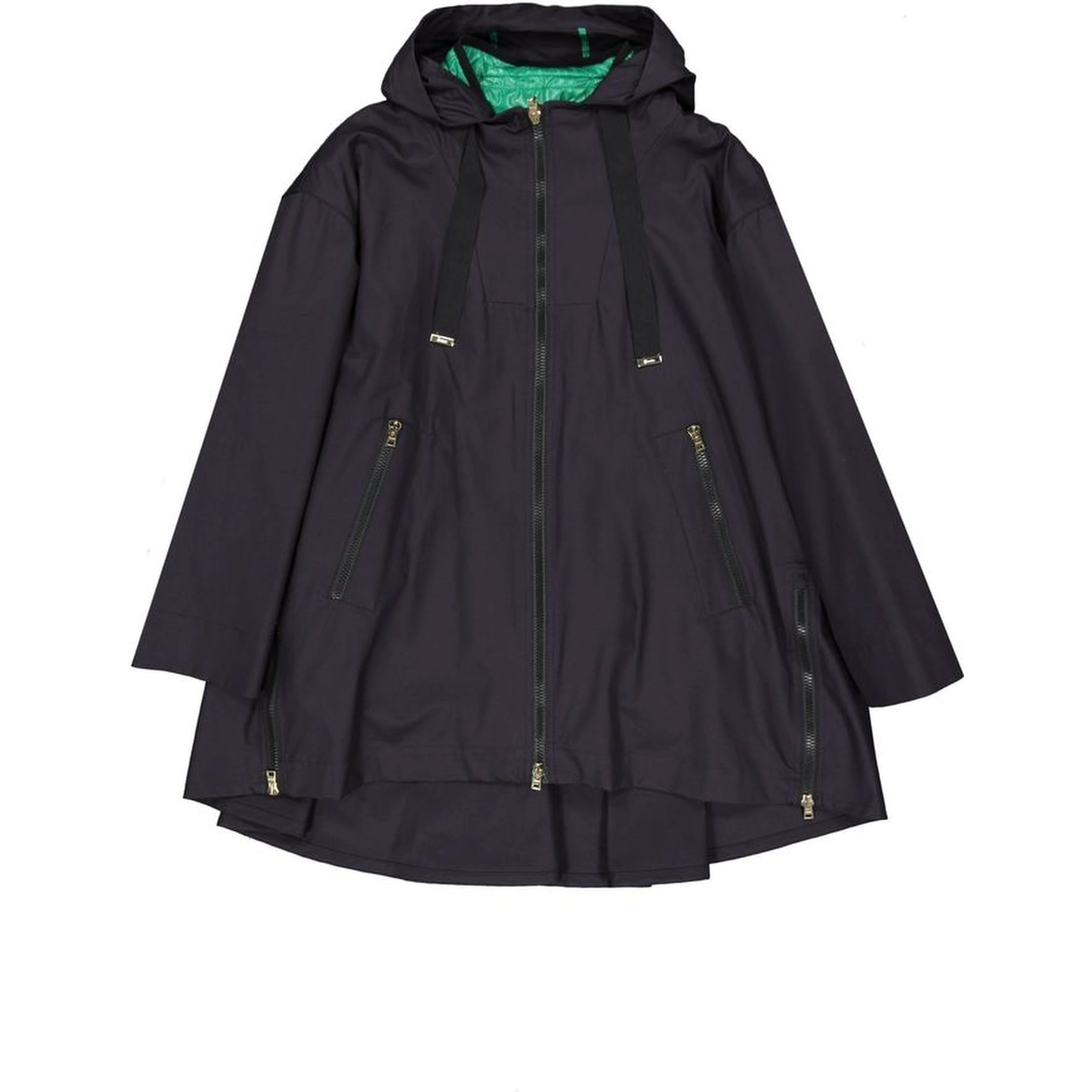 Blue Cotton Shell Jacket