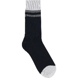 Black Cotton Socks