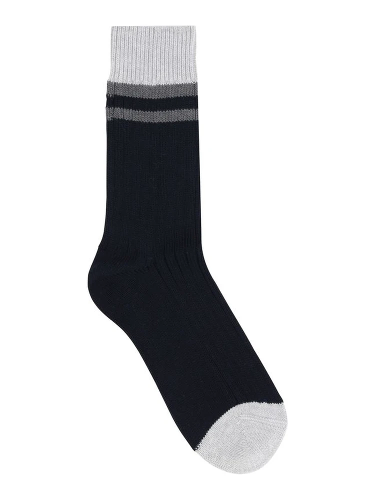Black Cotton Socks