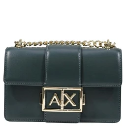 Green Polyester Handbag