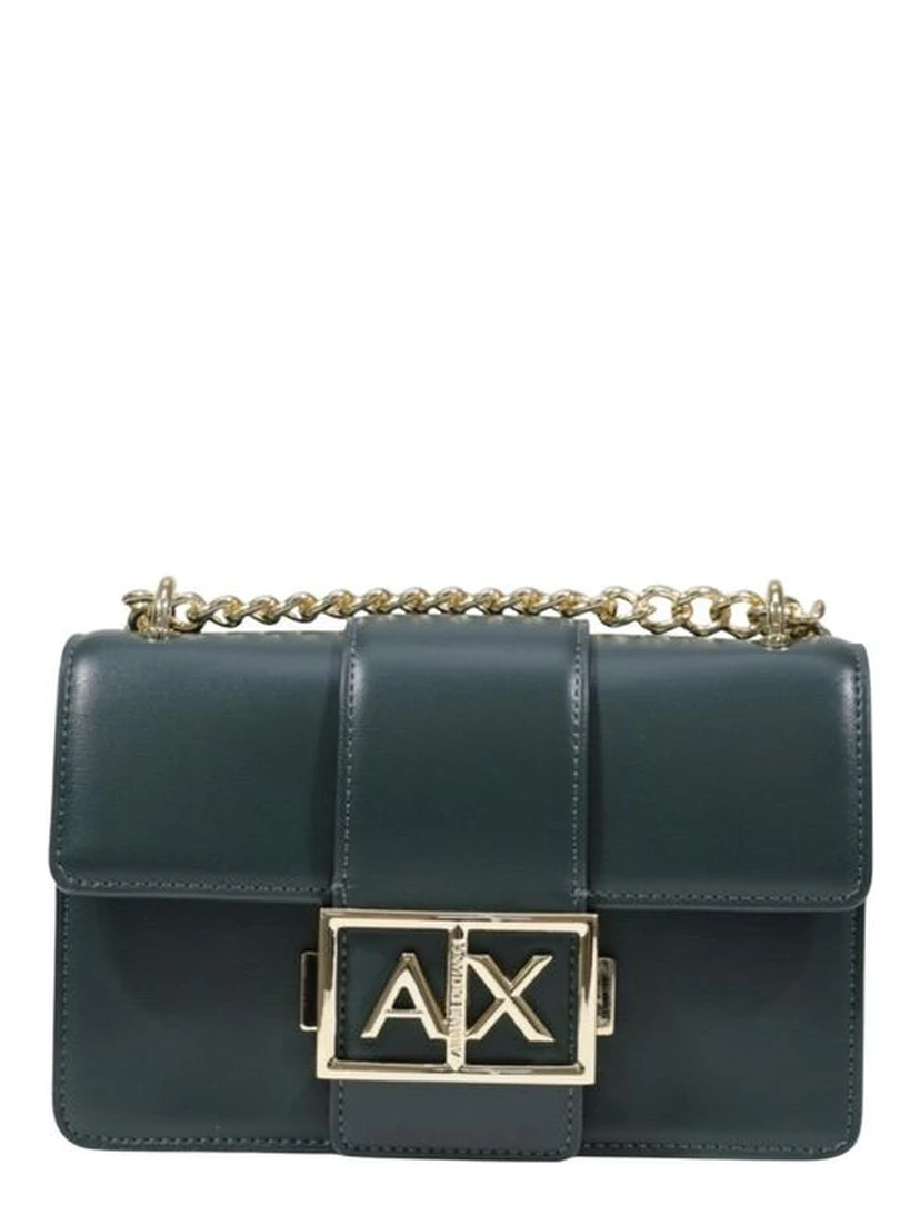 Green Polyester Handbag