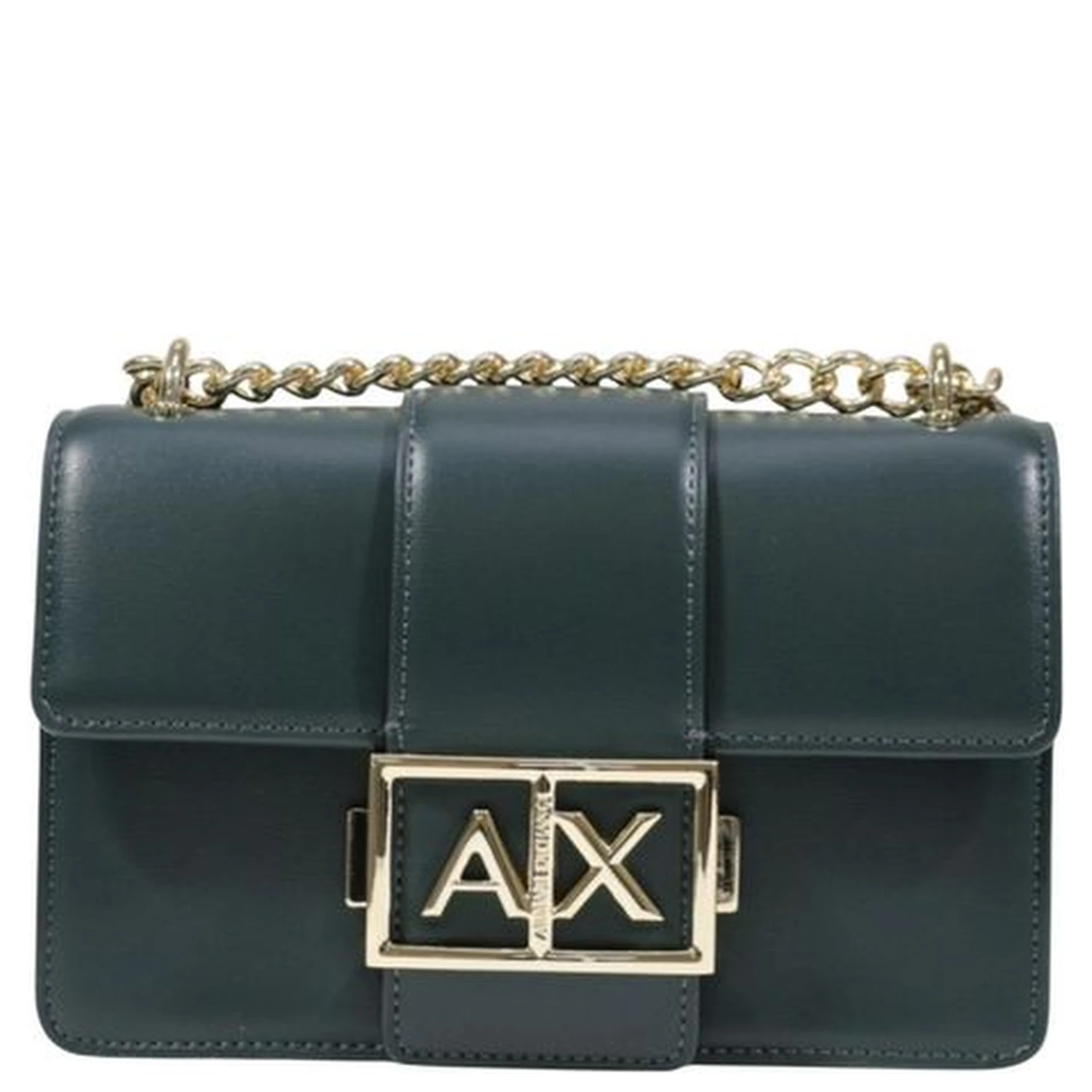 Green Polyester Handbag