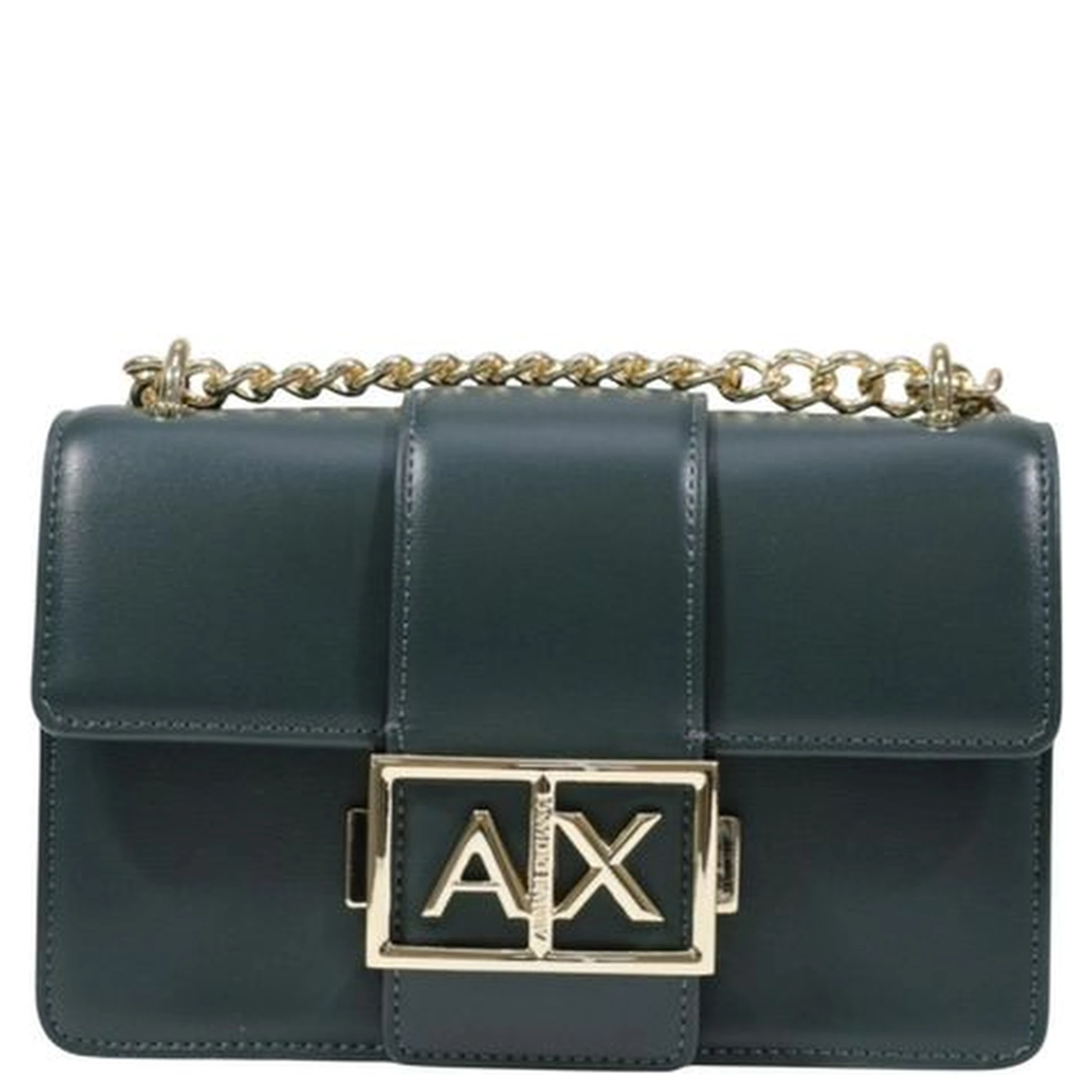 Green Polyester Handbag