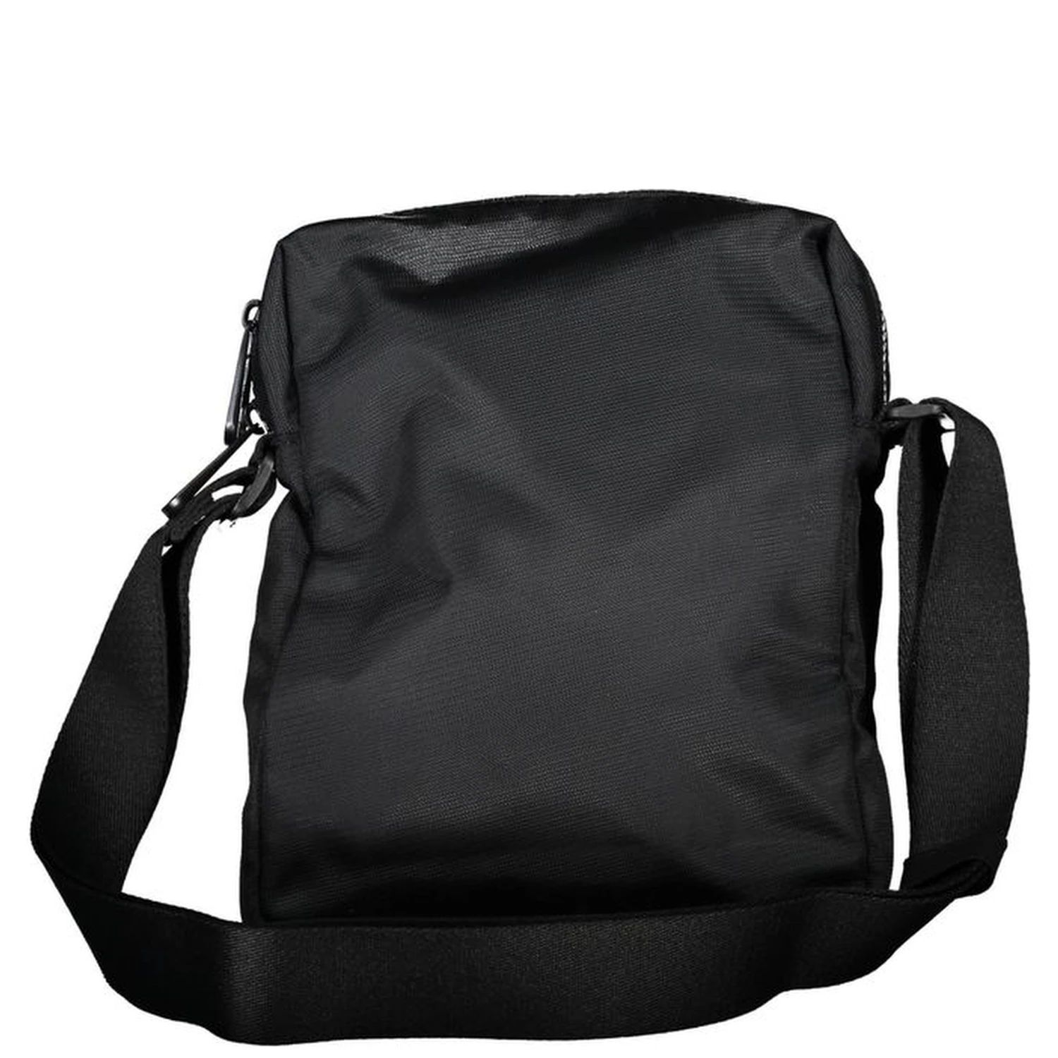 Black Polyester Men's Shoulder Bag