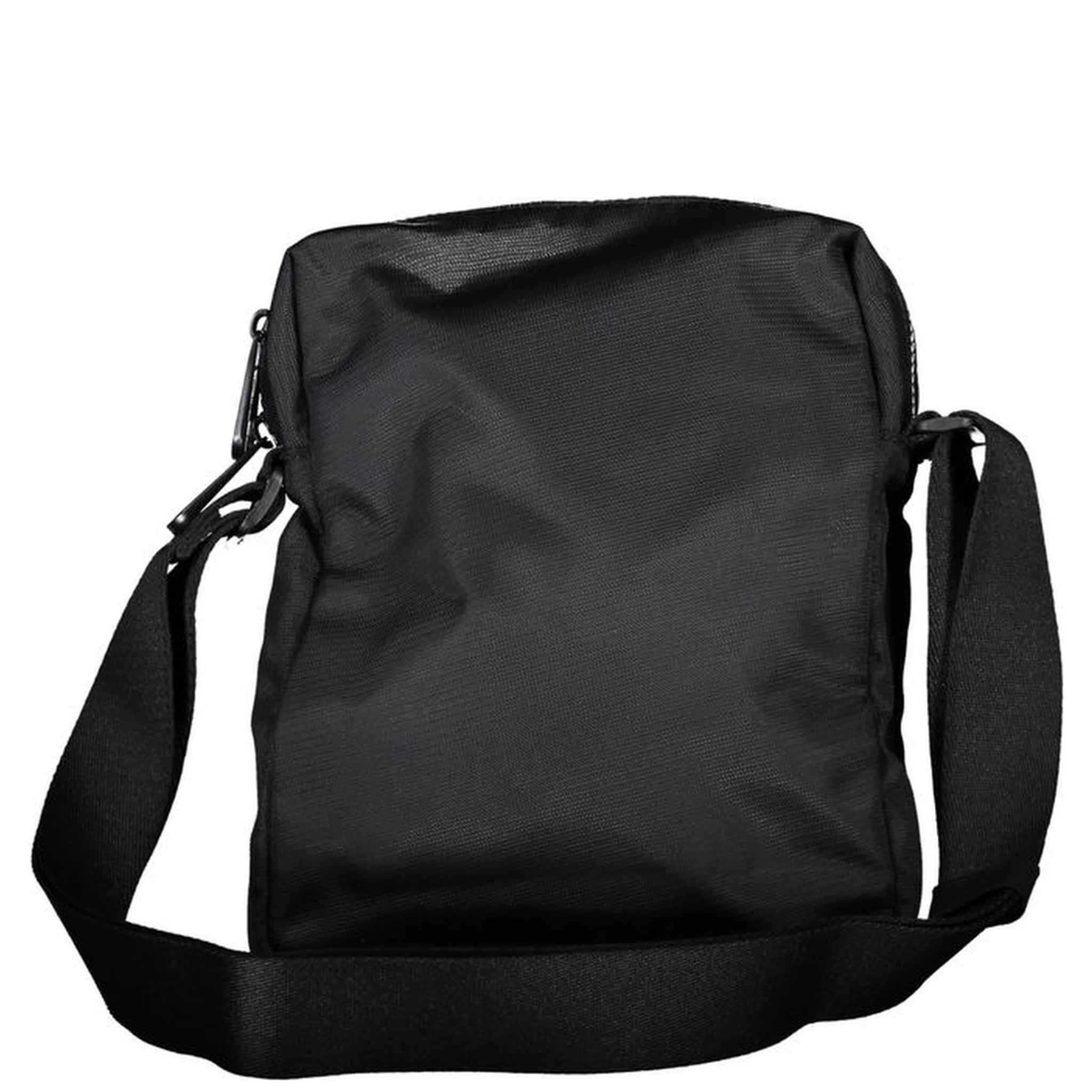 Black Polyester Men's Shoulder Bag