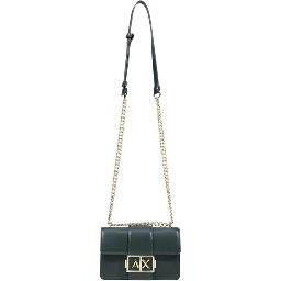 Green Polyester Handbag