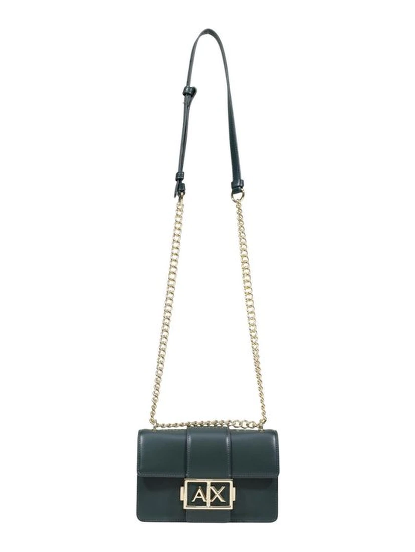 Green Polyester Handbag