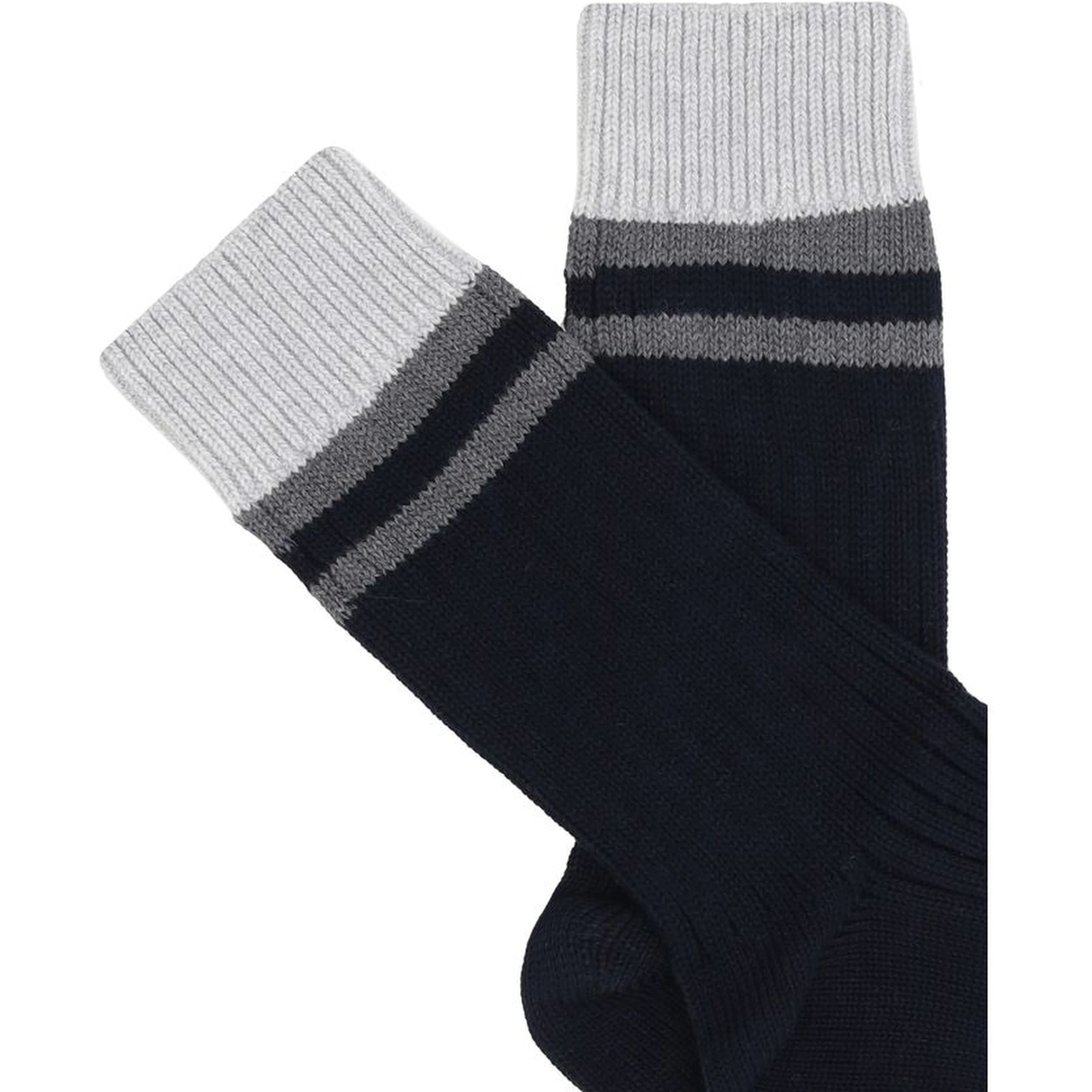 Black Cotton Socks