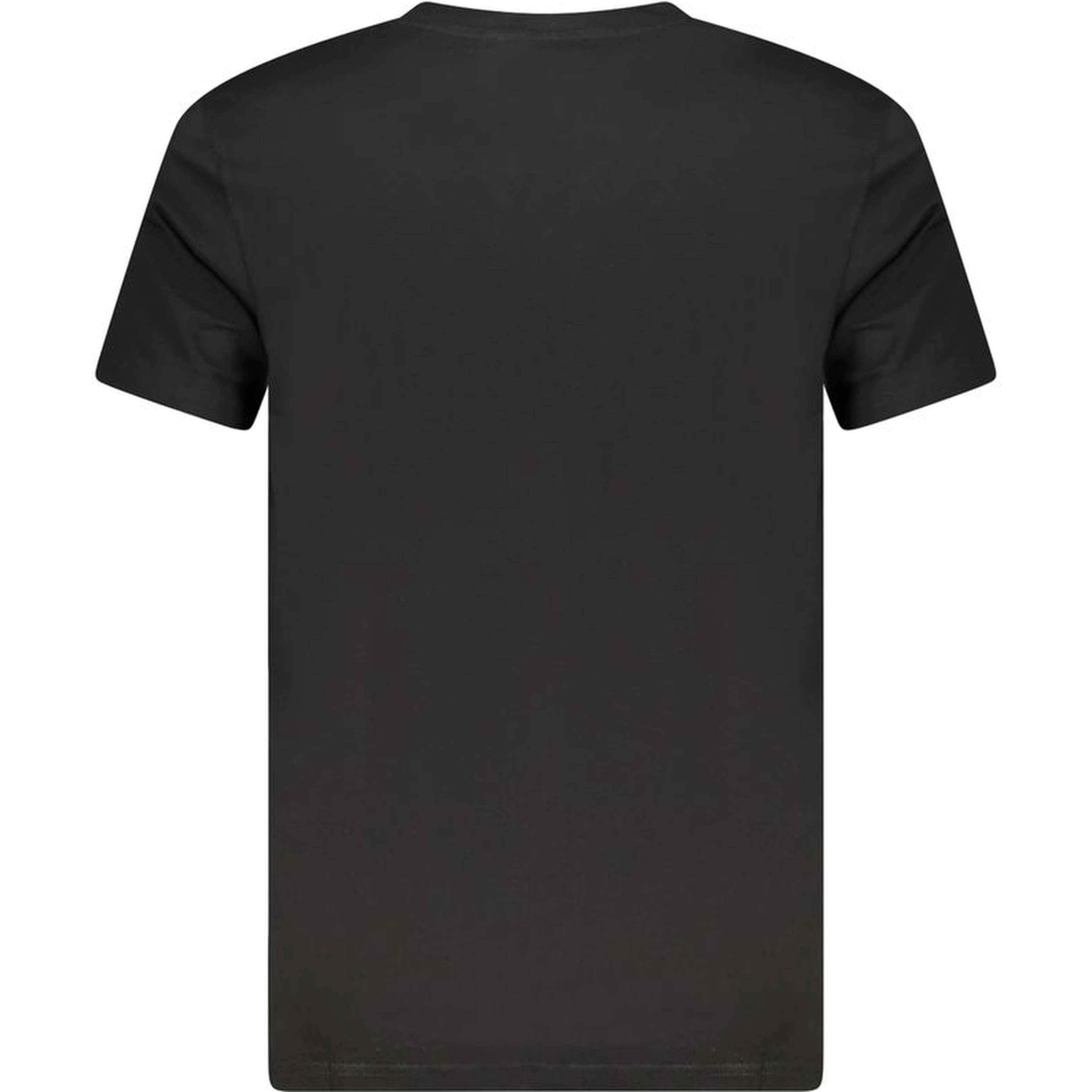 Black Cotton Men's T-Shirt