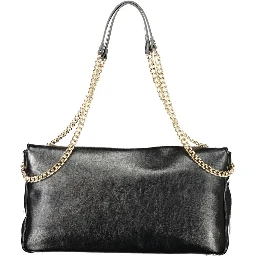 Nero Poliuretano Woman Shoulder Bag