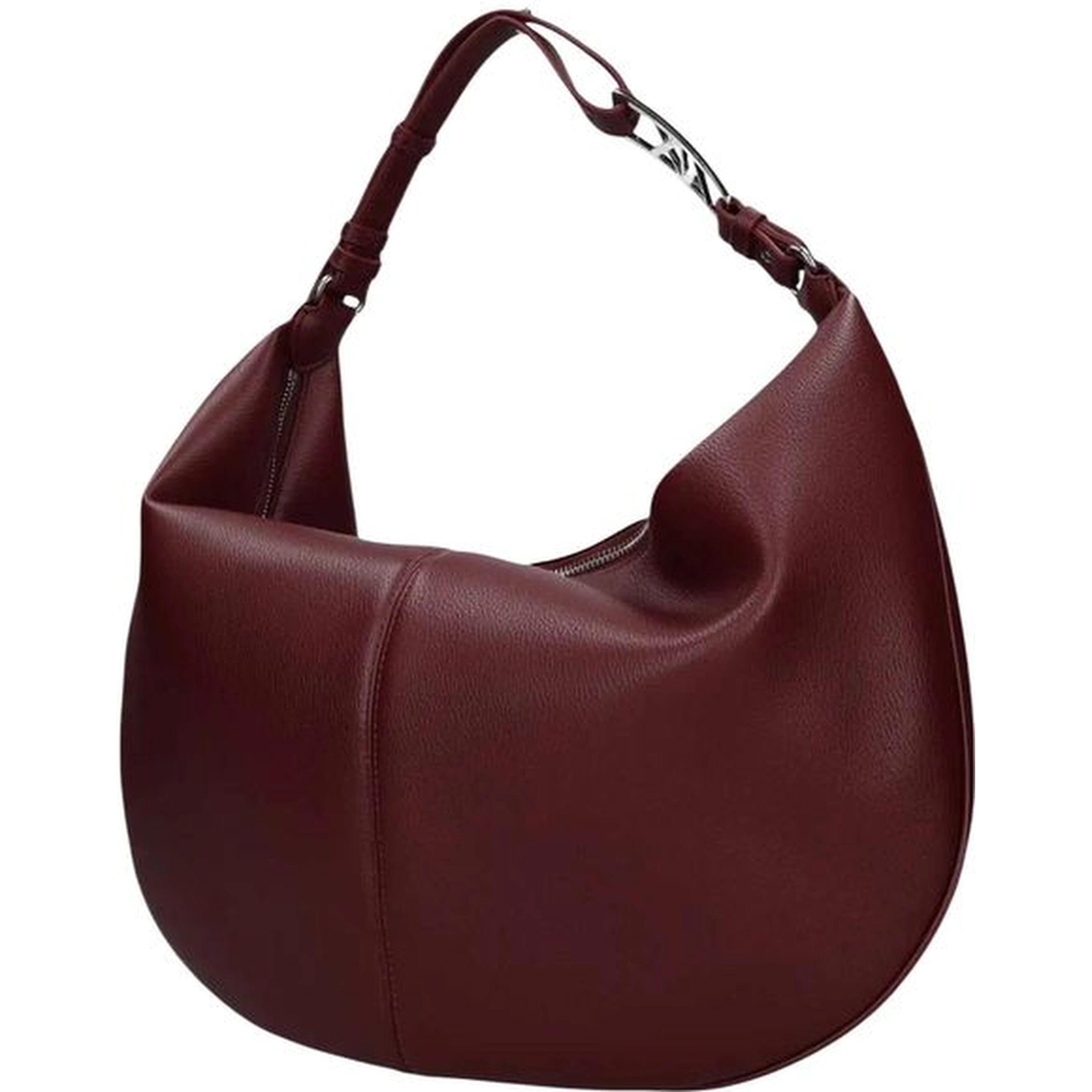 Bordeaux Polyester Handbag