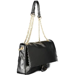 Nero Poliuretano Woman Shoulder Bag