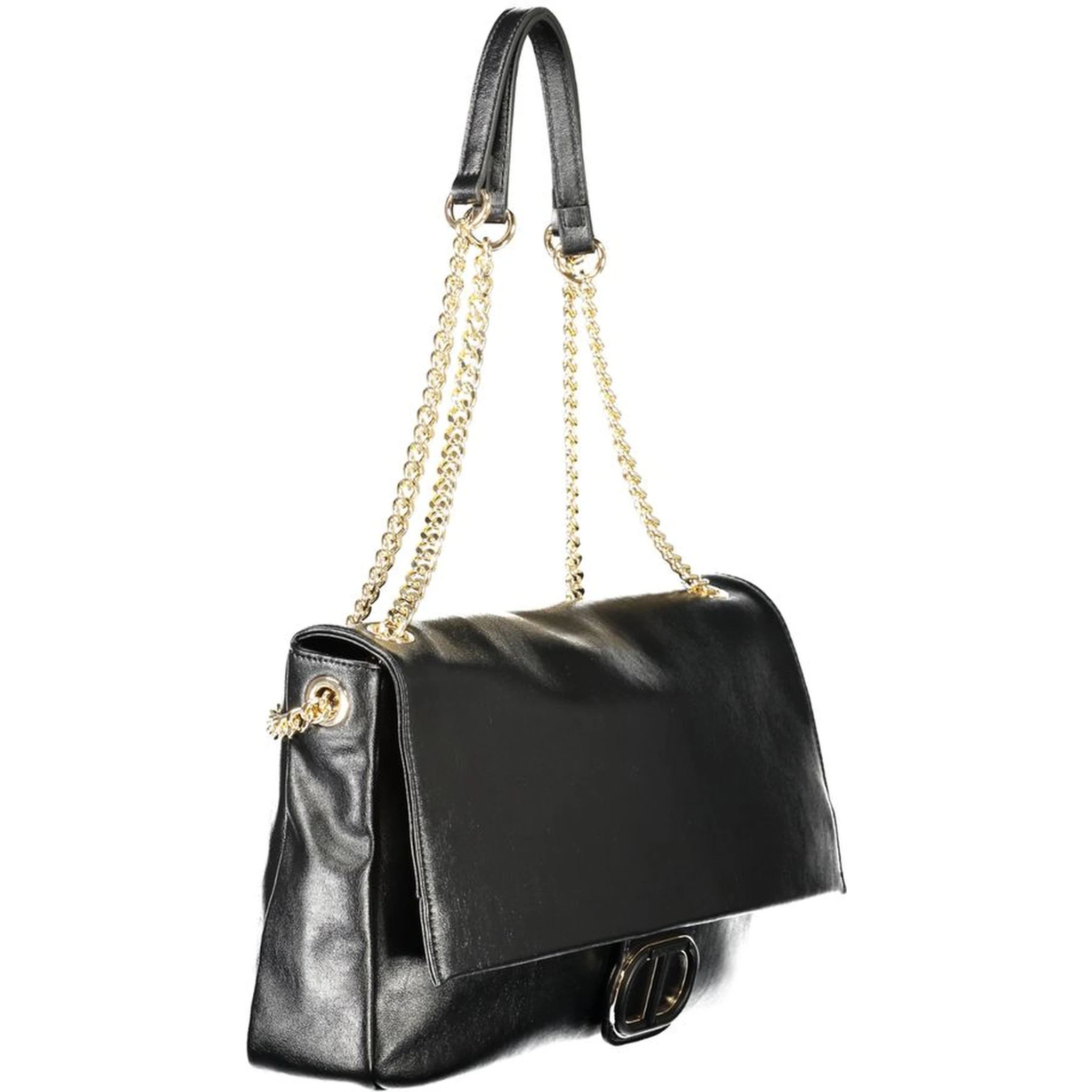 Nero Poliuretano Woman Shoulder Bag