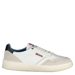 Bianco Polyurethane Men Sneaker