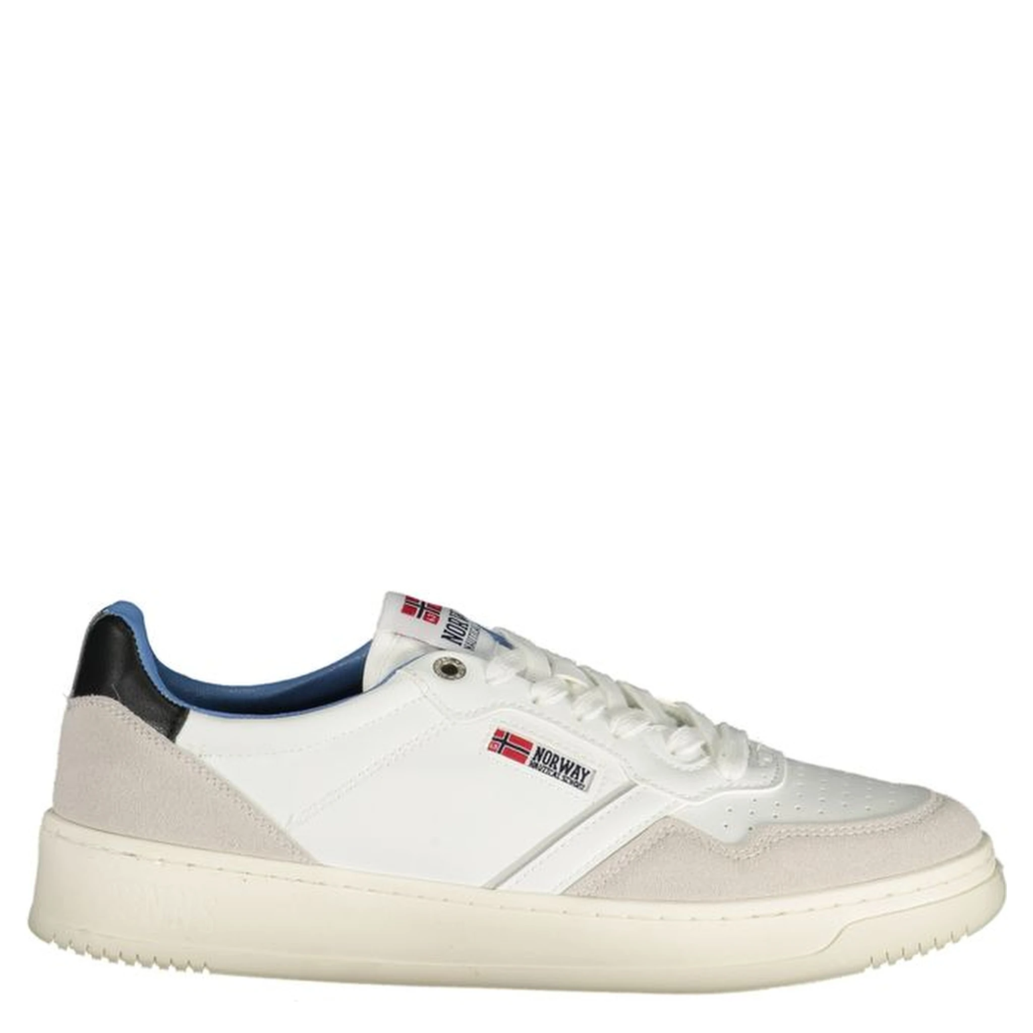 Bianco Polyurethane Men Sneaker