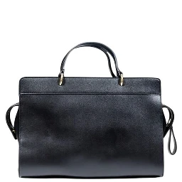 Black Polyester Handbag