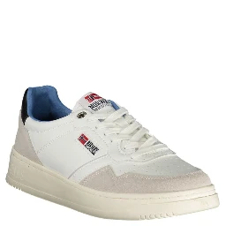 Bianco Polyurethane Men Sneaker