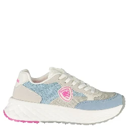 Azzurro Polyurethane Women Sneaker