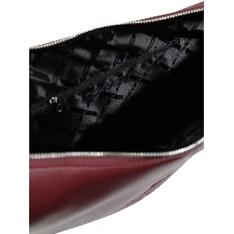 Bordeaux Polyester Handbag