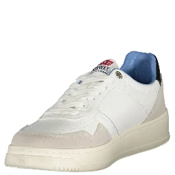 Bianco Polyurethane Men Sneaker