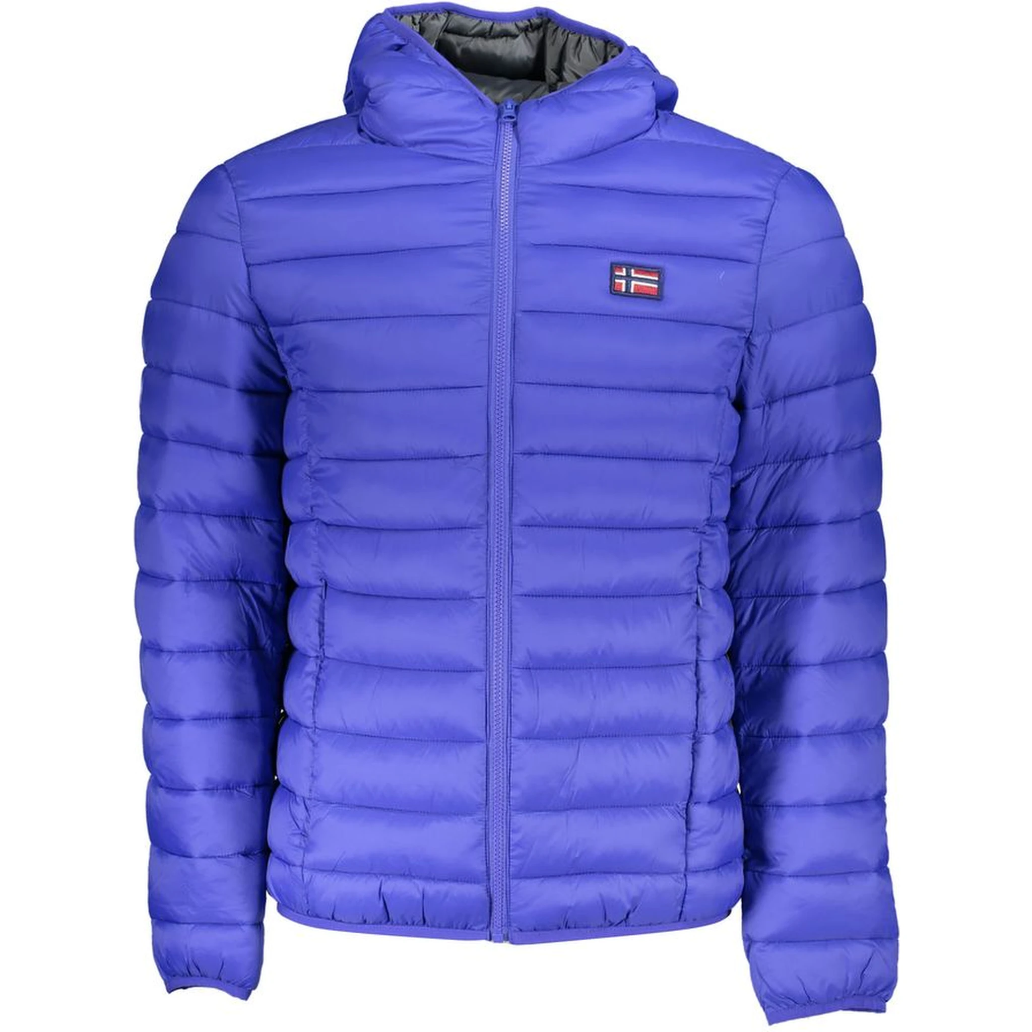 Blu Poliammide Men Jacket