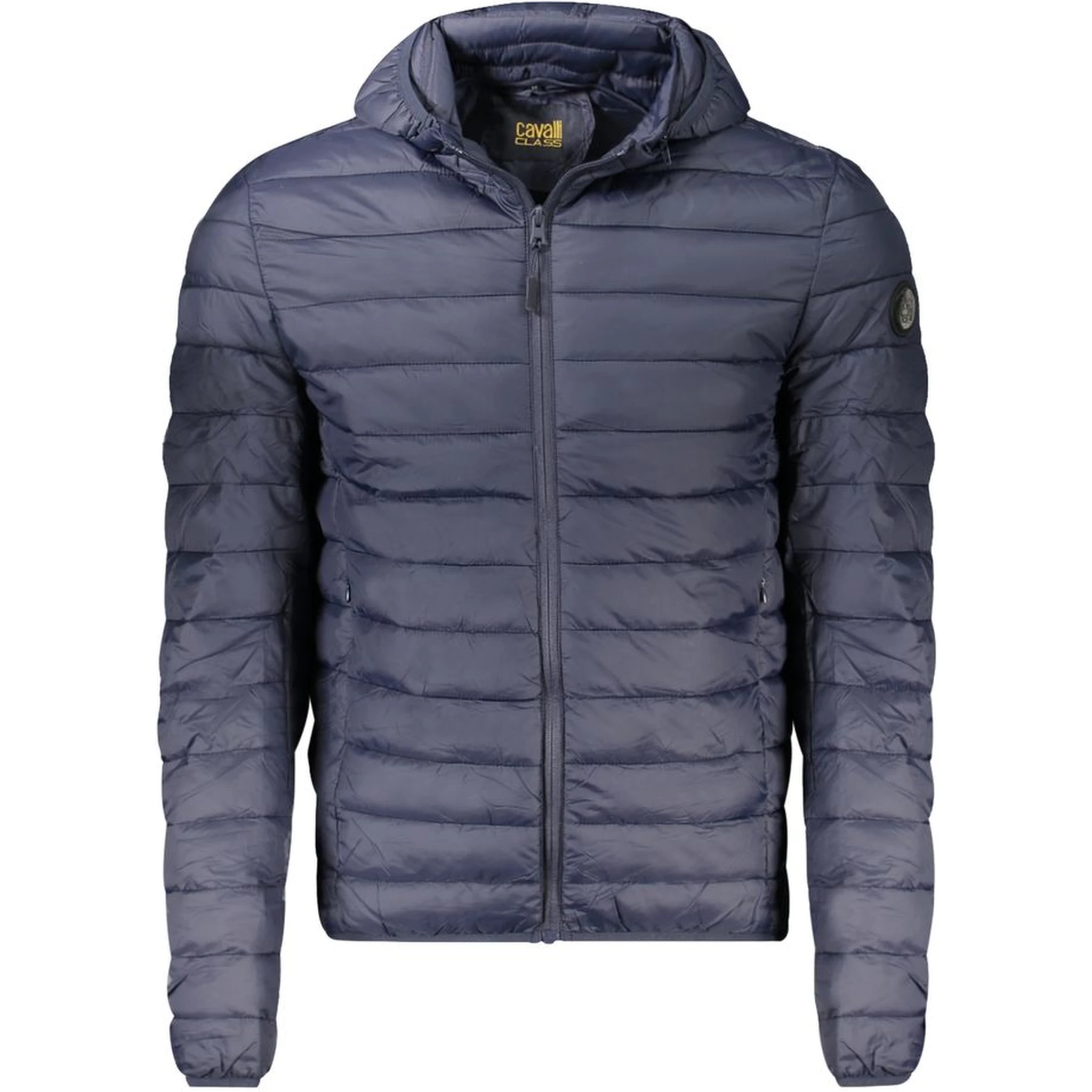Blu Polyester Men's Jacket