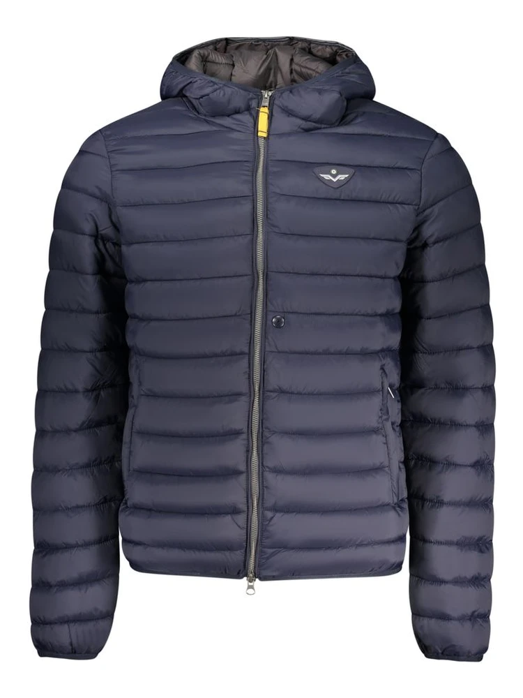 Blu Poliammide Men's Jacket