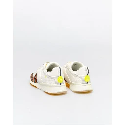 Bicolor Textile Athletic Sneakers