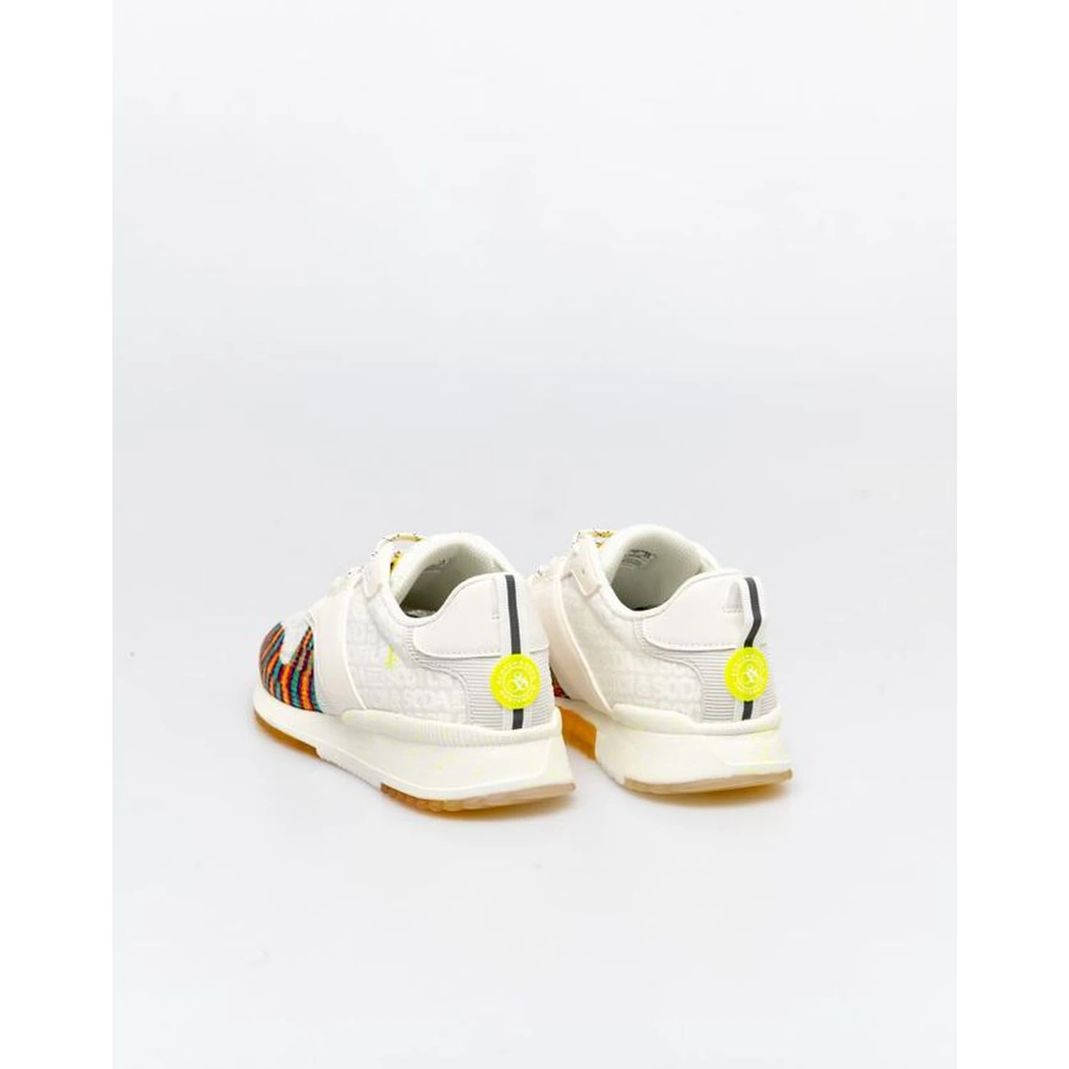 Bicolor Textile Athletic Sneakers