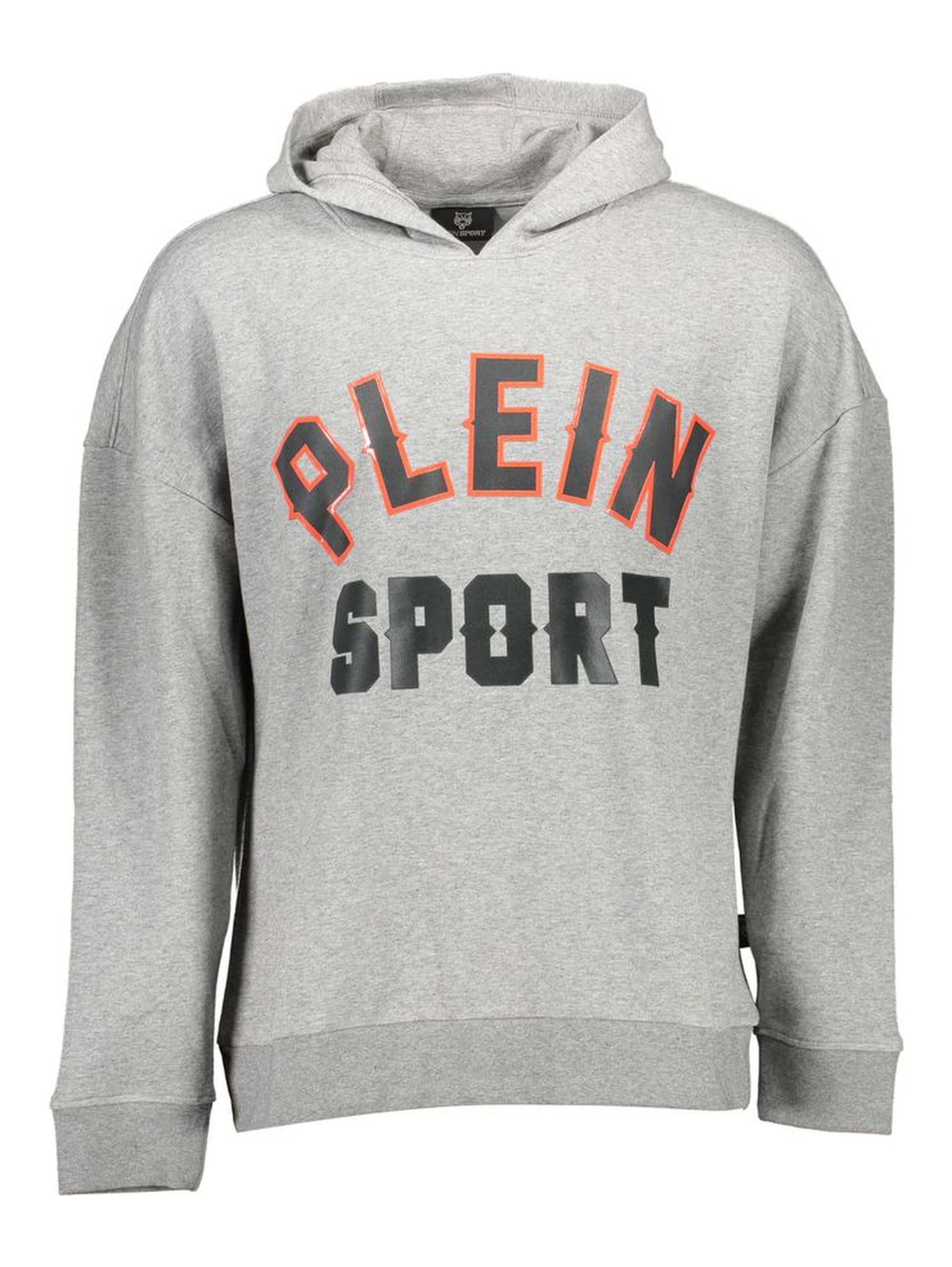 Grigio Cotton Men Sweatshirt