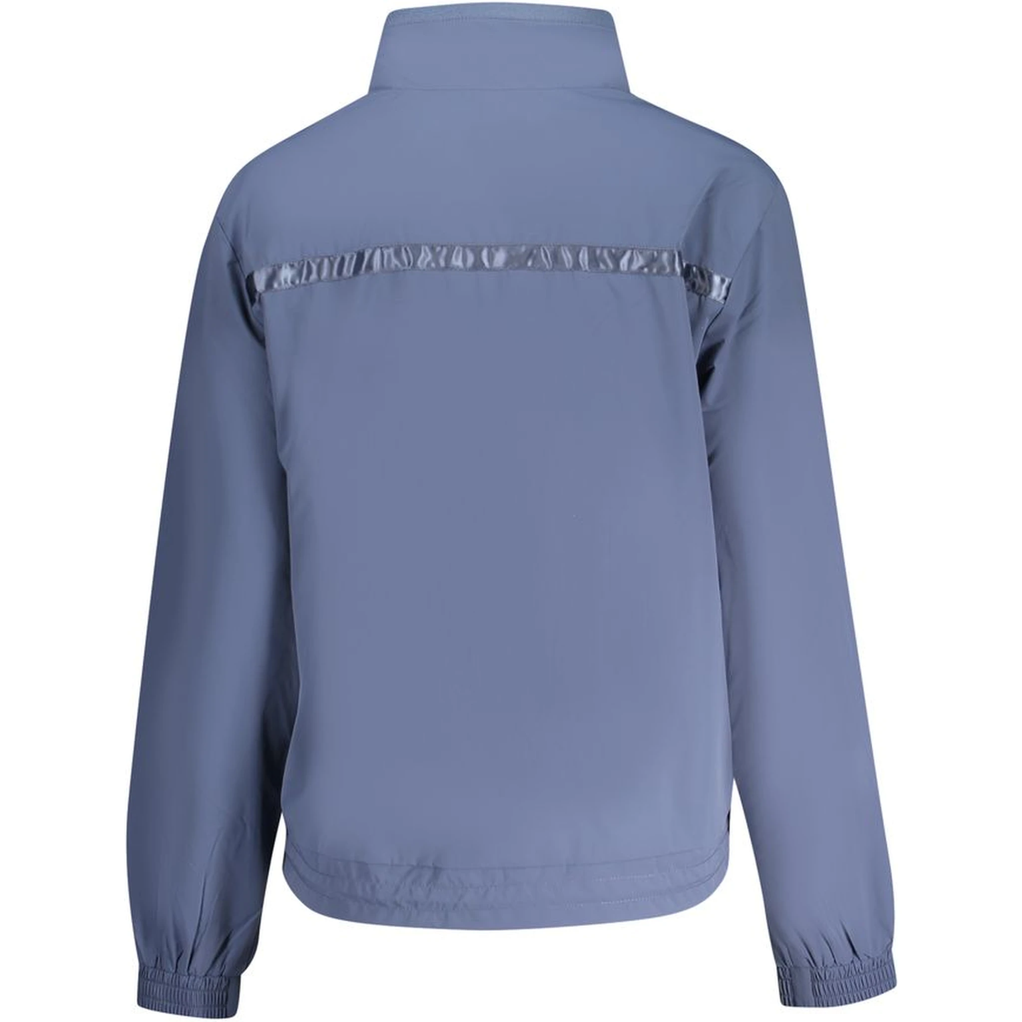 Blue Nylon Women Jacket