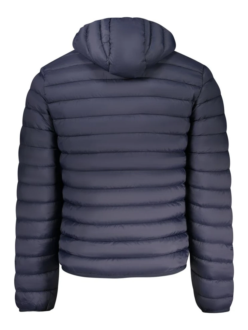 Blu Poliammide Men's Jacket