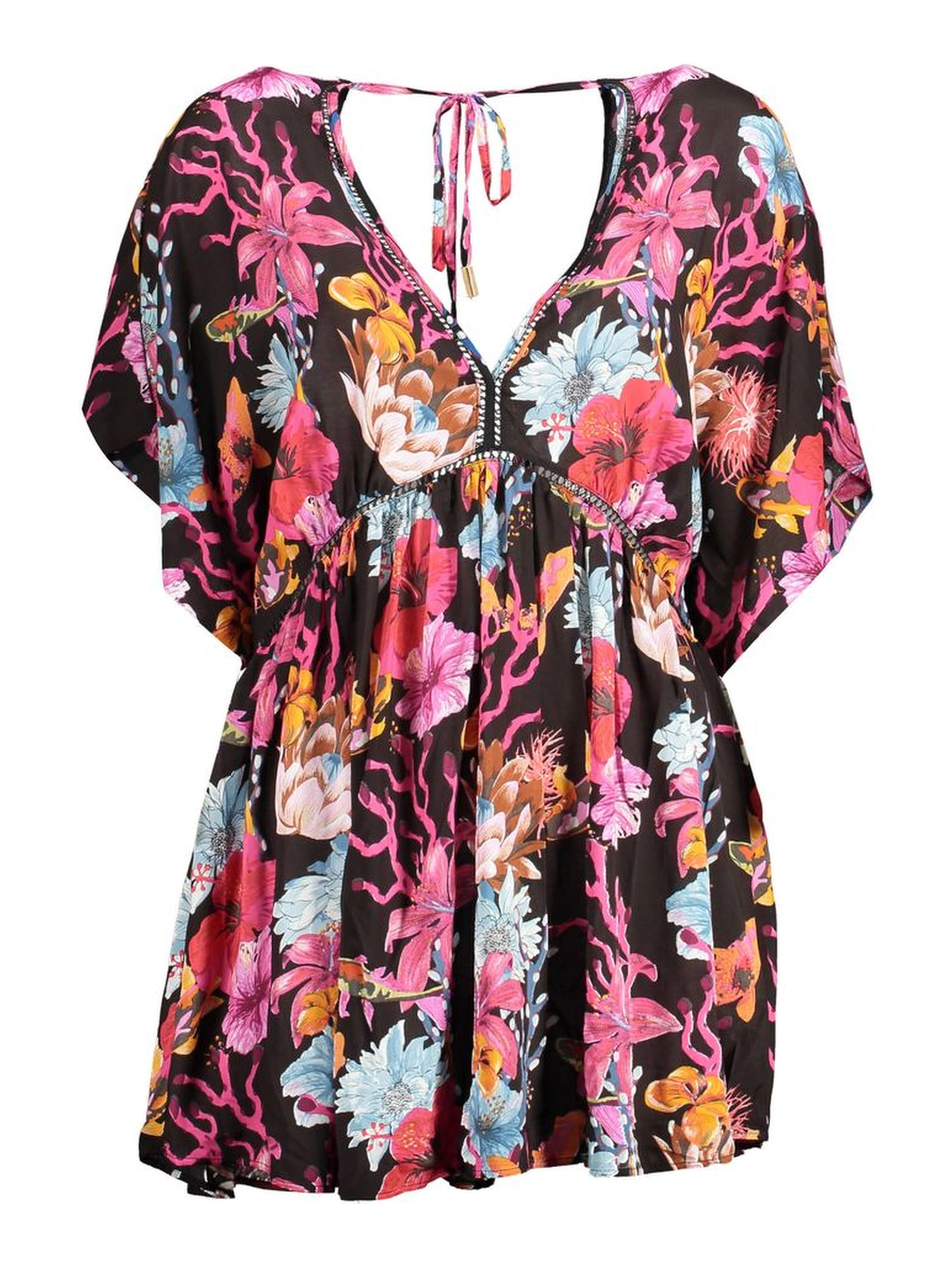 Black Viscose Women Dress