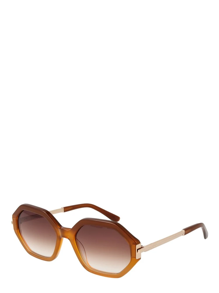 Brown Acetate Sunglasses