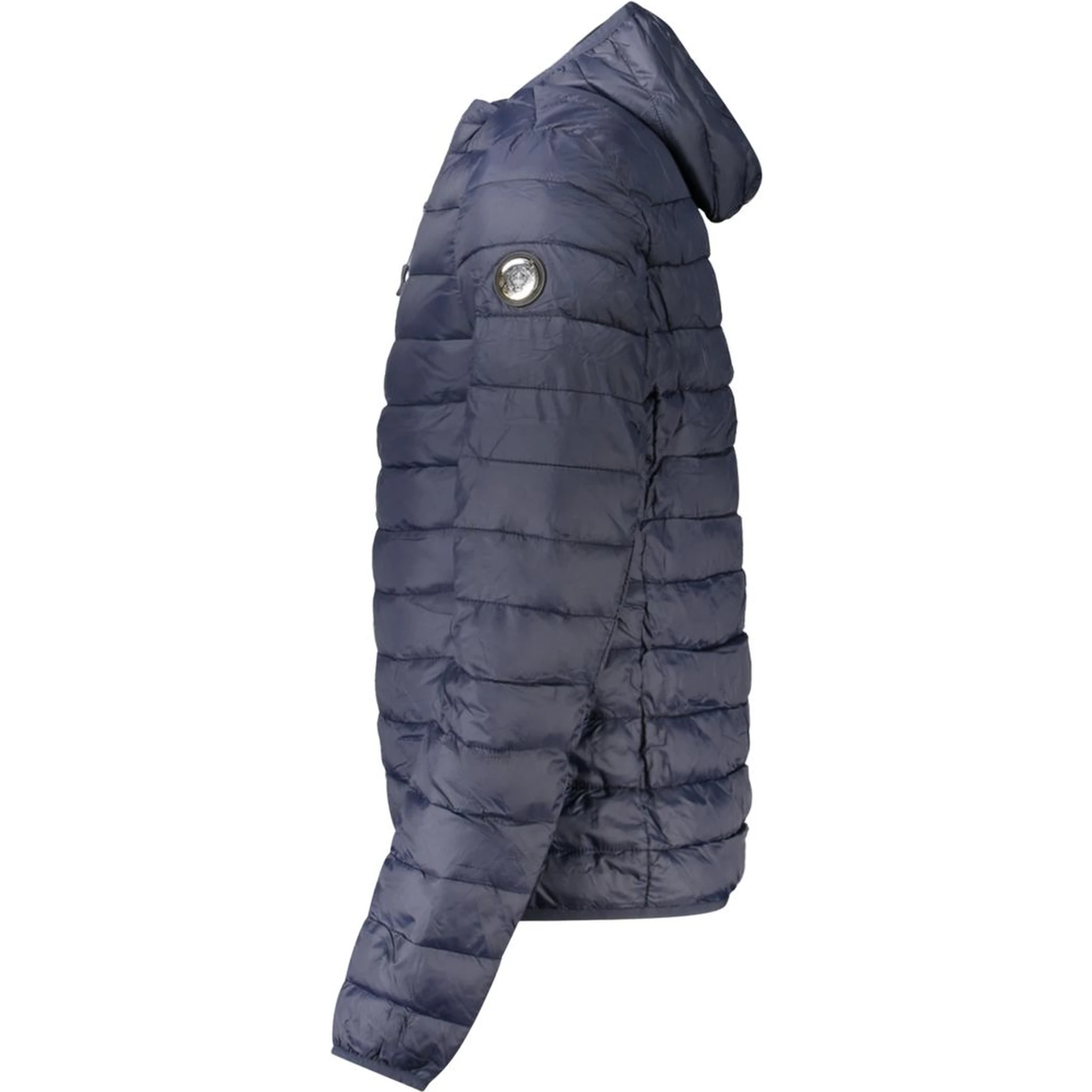 Blu Polyester Men's Jacket