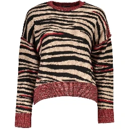 Rosso Polyester Women Sweater Turtleneck