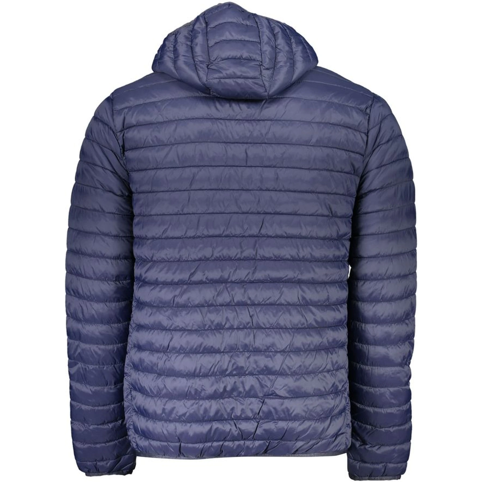 Blue Polyamide Men Jacket