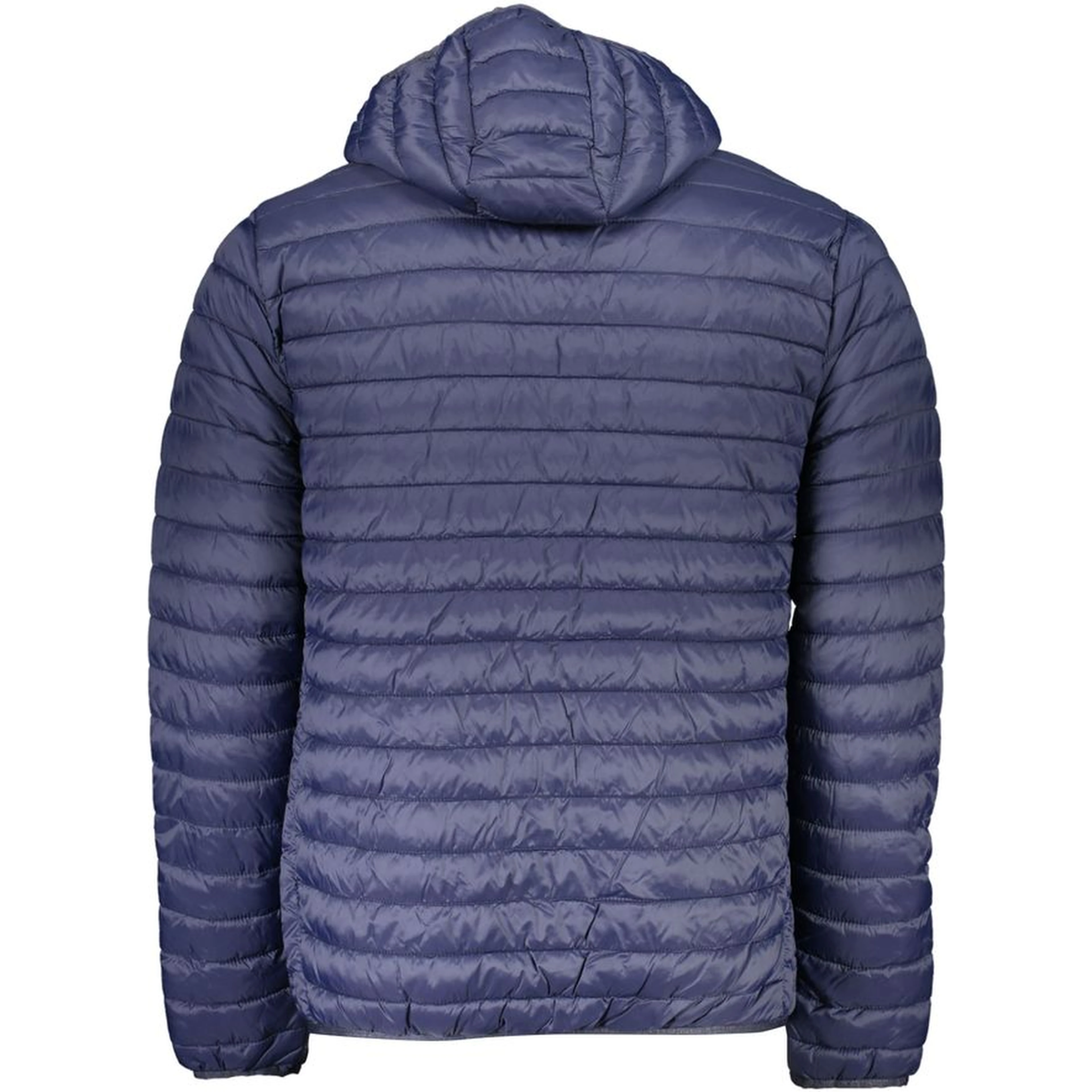 Blue Polyamide Men Jacket