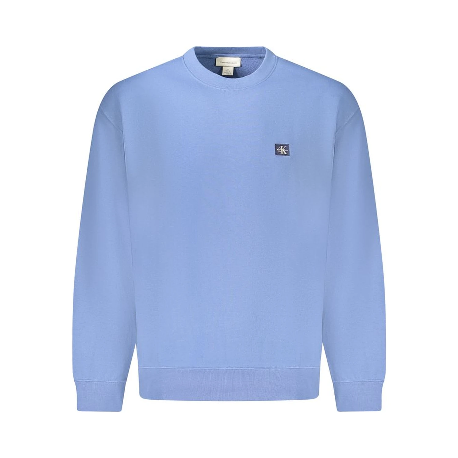 Blue Cotton Men's Sweatshirt