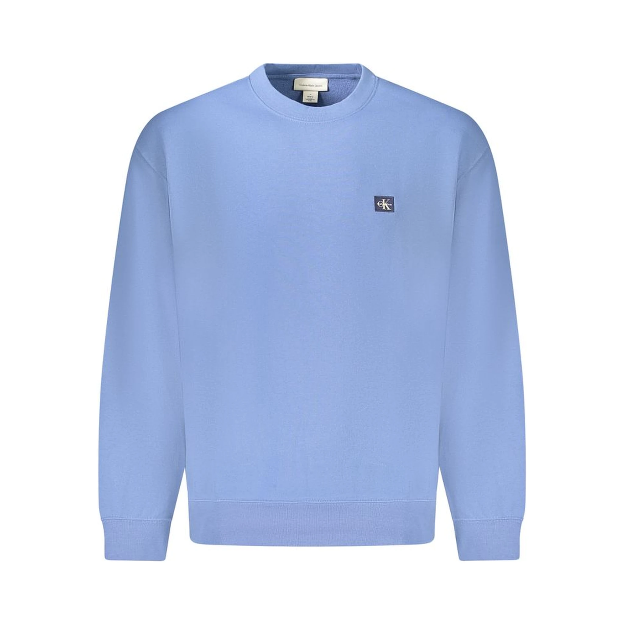 Blue Cotton Men's Sweatshirt